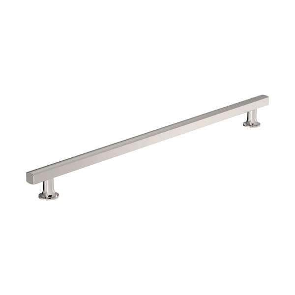 Amerock Everett 18 inch 457mm Center-to-Center Polished Nickel Appliance Pull BP37111PN - main