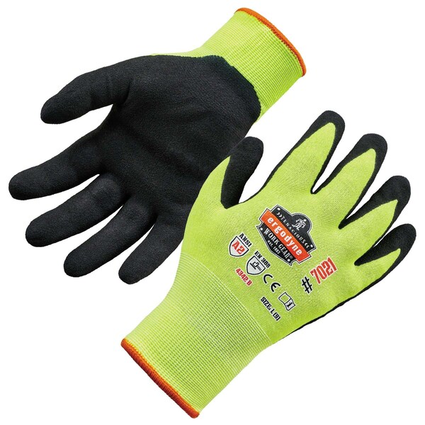Ergodyne Coated Glove, Nitrile, S 144 PK 7021-CASE - main