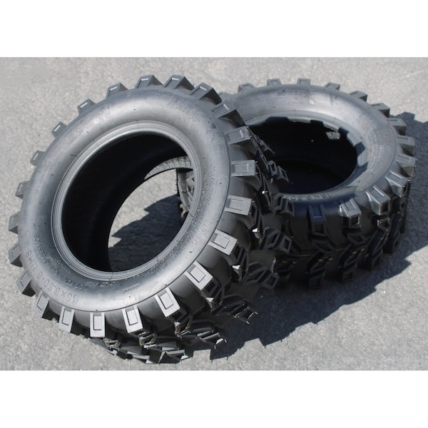 Antego 16X6.50-8 ATW-046 6 Ply Snow Blower Tires Directional Single T4606166508 - main