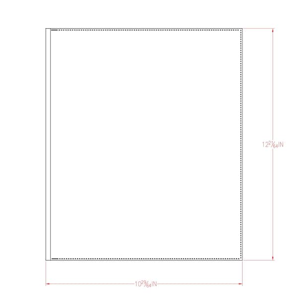 C-Line Products 12-1/4 X 10-1/2 X-Ray Jackets with Antimicrobial Protection, 25/BX 56237 - main