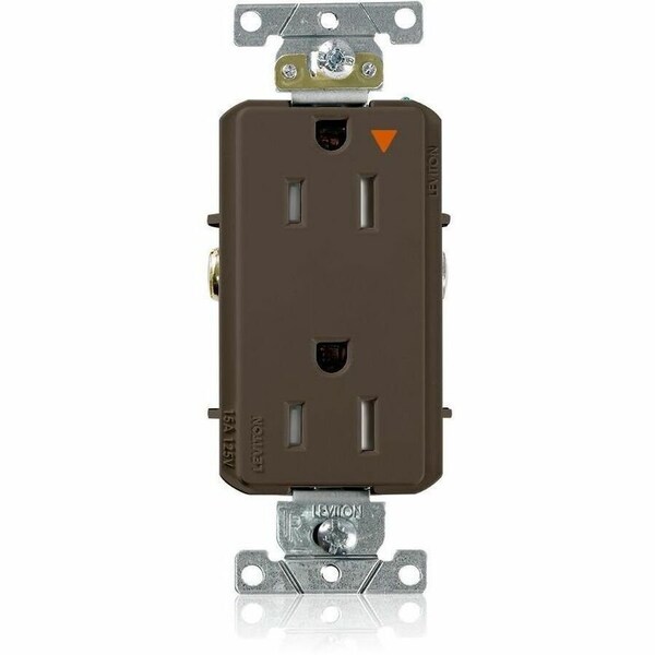 Leviton Dec Plus IG Dup 15A 125V TR Blue T1626-IGB - main