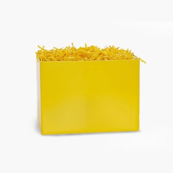 Nashville Wraps Yellow Basket Box, Medium 8.25x4.75x6.25, 6PK YELM - main
