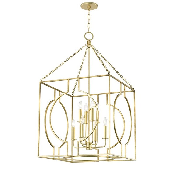 Hudson Valley Lighting Octavio 8 Light Lantern 24 In. Gold Leaf 9224-GL - main