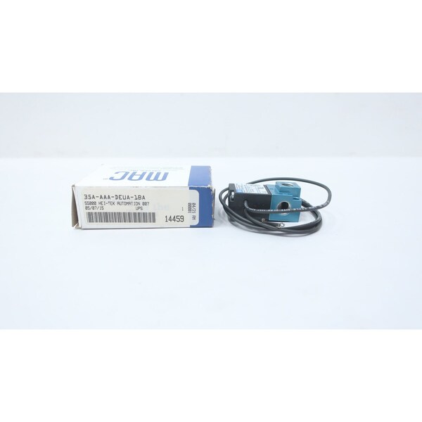 Mac PNEUMATIC SOLENOID VALVE 120V-DC 1/8IN NPT 120PSI 35A-AAA-DEUA-1BA - main