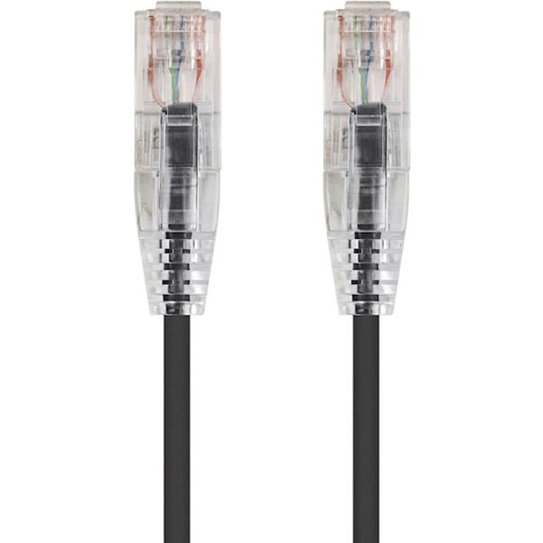 Monoprice Slim Cat6 Utp Cable, 14 ft.Black 13547 - main