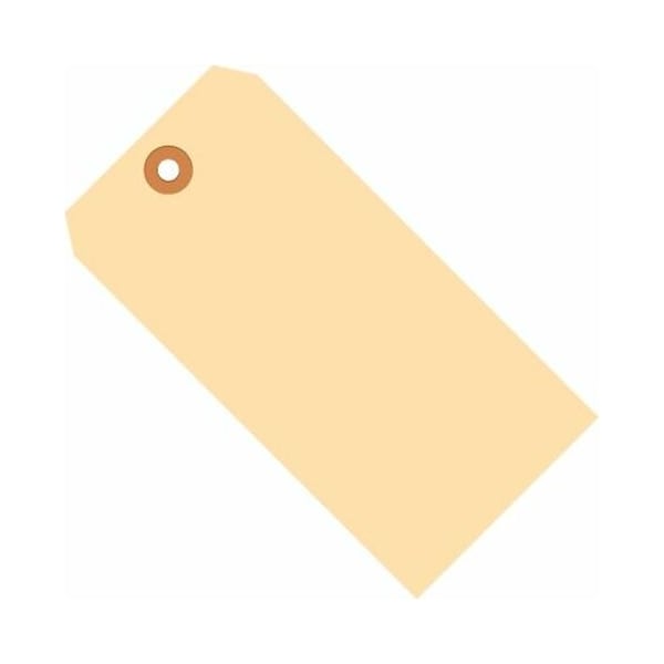 The Packaging Wholesalers Manila Shipping Tags, 10 Pt., No 5, 4-3/4"L x 2-3/8"W, 1000/Pack G30051 - main