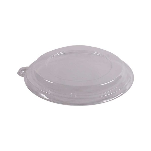 Kitch 24/7 Disposables Clear Compostable Dome Lid for 12 Ounce Bowl, 400PK KC-12BCDL - main