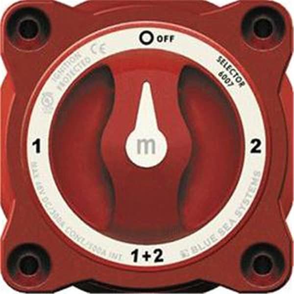 Blue Sea Systems Blue Sea m-Series Mini Battery Switch Selector BL81701 - main