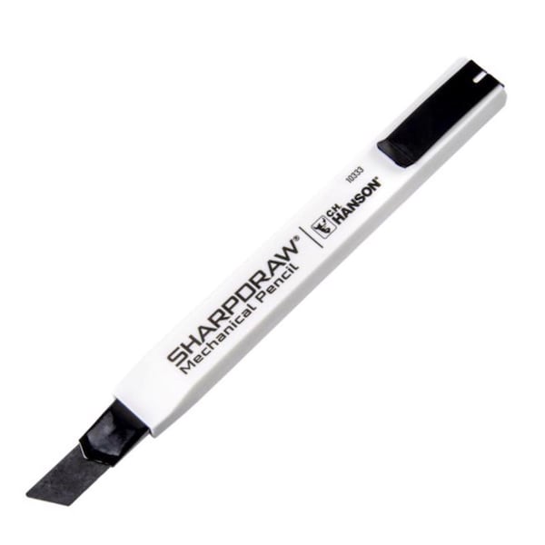 C.H. Hanson SharpDraw 7 in. L Mechanical Carpenter Pencil w/refill Snap-Off Pencil Blade Green 1 pc 10333 - main
