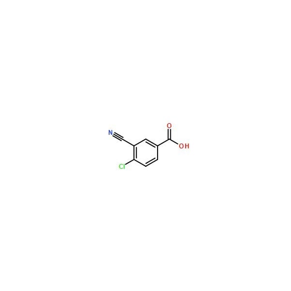 Ak Scientific 4-Chloro-3-cyanobenzoic acid (100mg), CAS 117738-76-8 Y5935-100mg - main