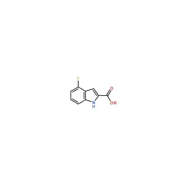 Ak Scientific 4-Fluoroindole-2-carboxylic acid (25g), CAS 399-68-8 W6036-25g - main