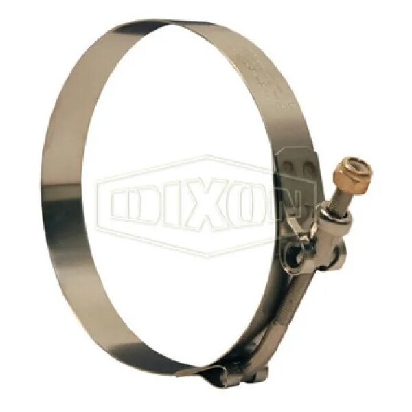 Dixon STBC Long T-Bolt Clamp, 8.3 to 8.87 in Nominal, 0.025 in Thick, 300 SS, Domestic STBC875L - main