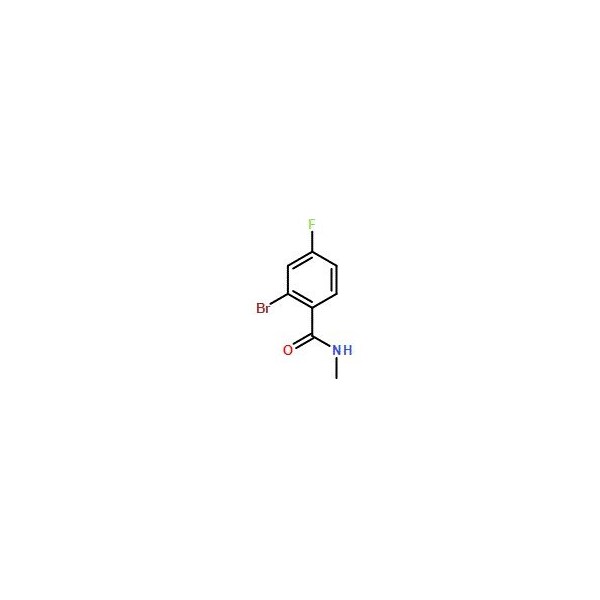 Ak Scientific 2-Bromo-4-fluoro-N-methylbenzamide (1g), CAS 923138-87-8 Y5123-1g - main