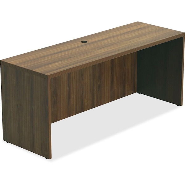Lorell Lorell Credenza - 70.9" x 23.6" x 30" - Walnut - Chateau Series 34307 - main
