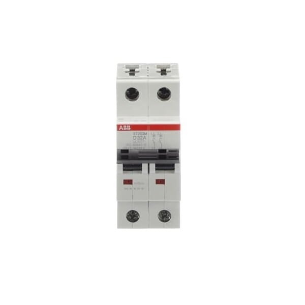 Abb Miniature Circuit Breaker - ST200M - 2P - 32 A - D ST202M-D32 - main
