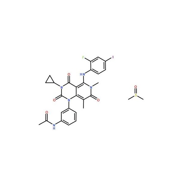 Ak Scientific Trametinib (DMSO solvate) (25mg), CAS 1187431-43-1 4126AH-25mg - main