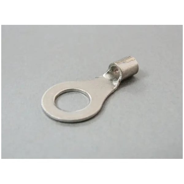 Nichifu Non-Insulated High Temperature Ring Terminals, N Type, AWG 16-14, Stud #10 N 2-5 - main