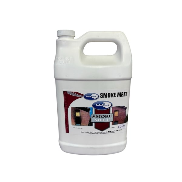 Eaco Chem Smoke Melt 1 Gallon - Remove Heavy Soil Deposits from Wood, Metal and Masonry. Heavy Soil Deposit R SM1g - main