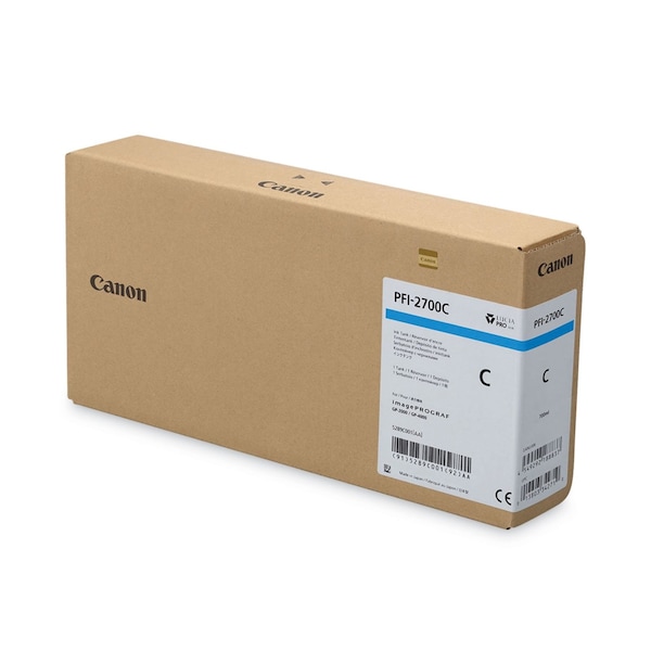 Canon Ink (PFI-2700), Cyan 5289C001AA - main