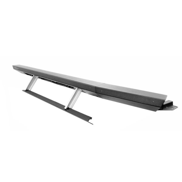 Rock Slide DSS300JT4P Step 3rd Gen Passenger Side Sliders for 2020-2022 Jeep JT Gladiator, Black RCK _ DSS300JT4P - main