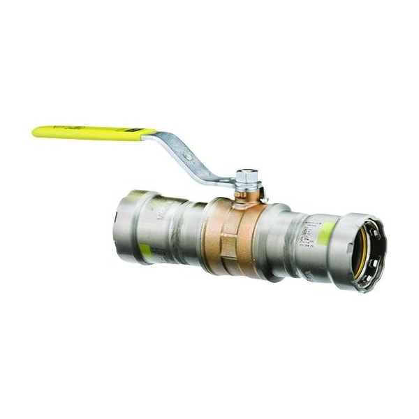 Viega Megapressg Ball Valve P1 1 P2 1 Bronze Carbon Steel 30610 - main