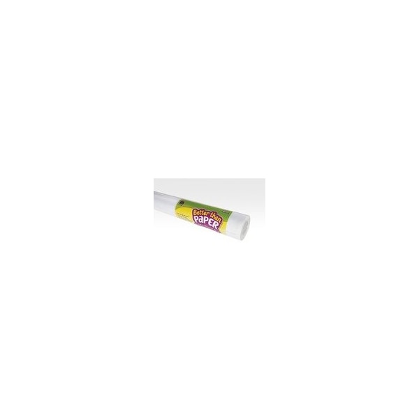 Teacher Created Resources Bulletin Board Roll - Bulletin Board, Poster, Student - 12 ft Height x 48in Width - White - Fabric 77373 - main