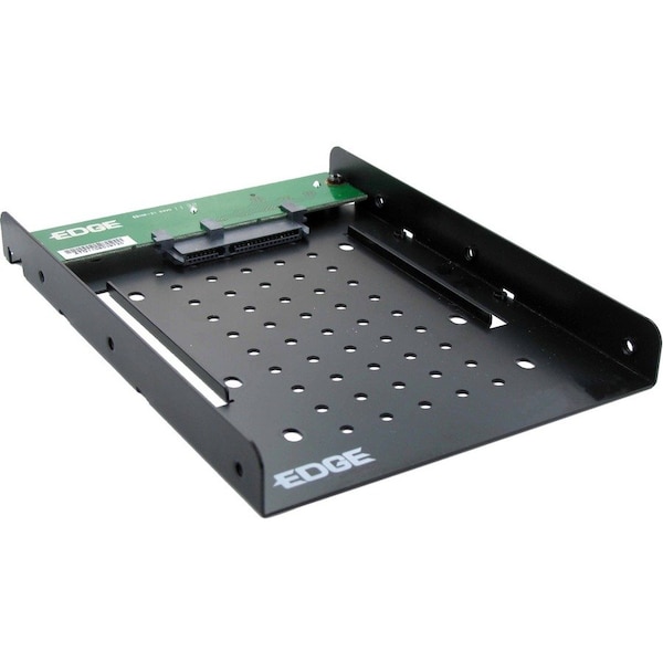Edge Memory EDGE Drive Bay Adapter for 3.5" Internal - Black - 1 x Total Bay - 1 x 2.5" Bay - SPCC PE229870 - main