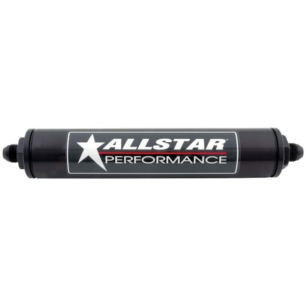 Allstar Performance 40238 - 6 AN 8 in. Paper Element Fuel Filter ALL40238 - main