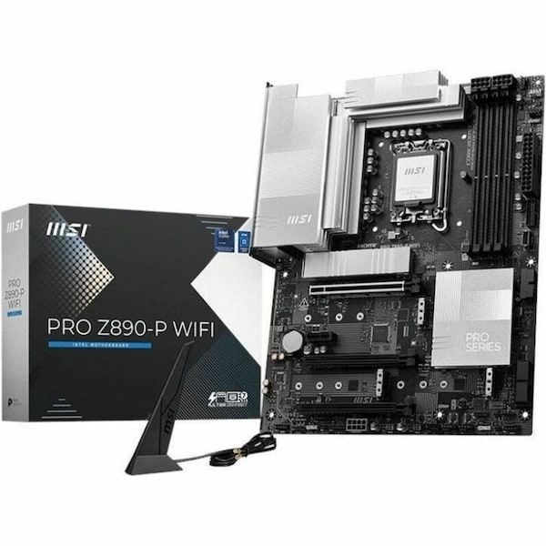 Msi PRO Z890-P WIFI ATX MOTHERBOARD LGA 1851 for Intel Core Ultra CPU Z890PWIFI - main