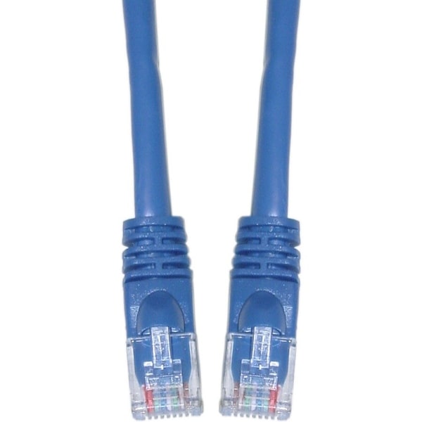 Cable Wholesale Cat5e Blue Copper Ethernet Patch Cable, Snagless/Molded Boot, POE Compliant, 75 foot 10X6-06175 - main