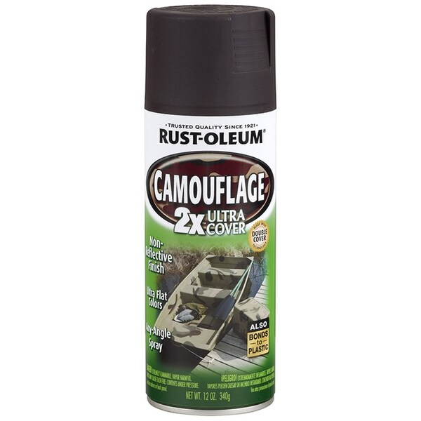 Specialty 12 Oz. Rust-Oleum Earth Brown 2X Camouflage Spray Paint 279178 - main
