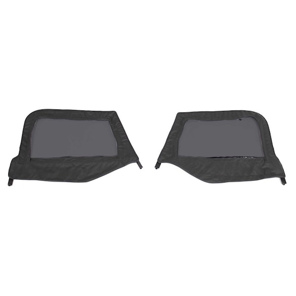 Overland Vcl Soft Top, Fits Oem Door Frames; Black Diamond; Fabric; With Tintied Windows; Set Of 14019935T - main