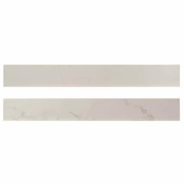 Msi Praia Carrara 3in X 24in Polished Porcelain Bullnose Wall Tile, PK30 ZOR-PT-TR-0225 - main