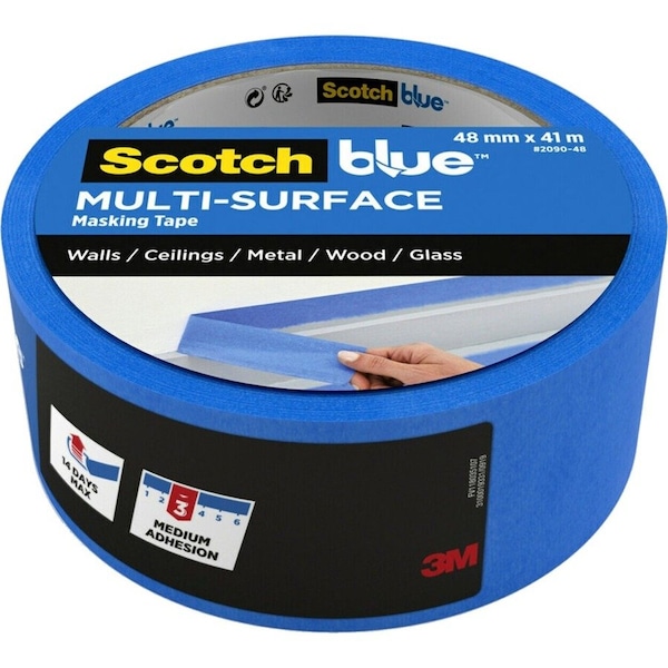 3M Painters Tape, Blue, 0.25"x60 yd. 2090 - main