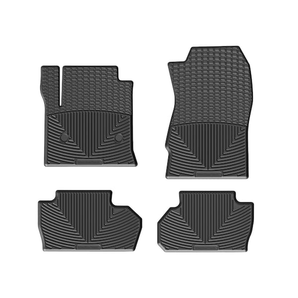 Weathertech Black, Front and Rear All Weather Floor Mats WTXB009264 - main