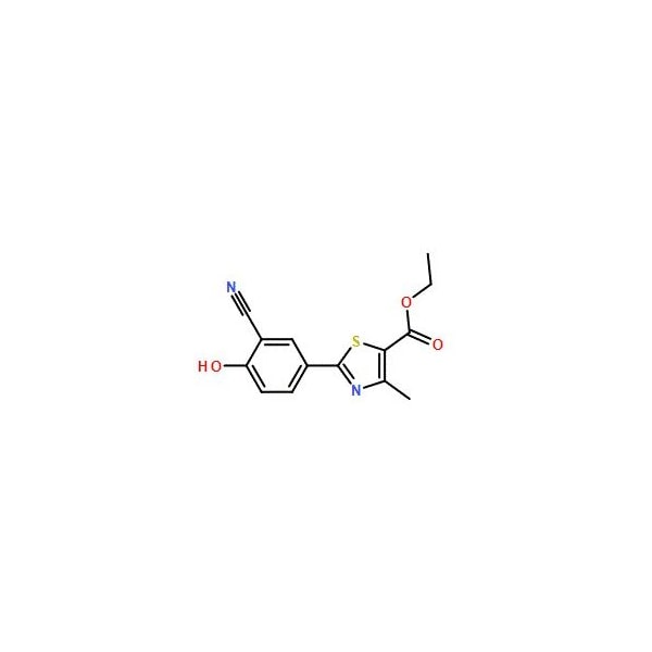 Ak Scientific Ethyl 2-(3-cyano-4-hydroxyphenyl)-4-methyl-1, 3-thiazole-5-carboxylate (1g), CAS 161798-02-3 Y6622-1g - main