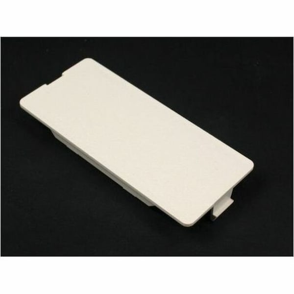 Legrand Blank Faceplate, Ivory, PVC, Faceplates 5507B - main
