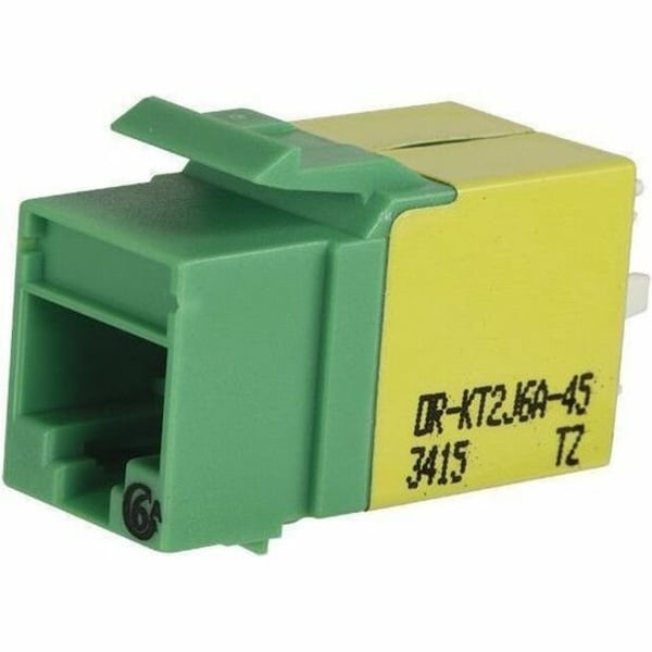 Ortronics 1 PORT KEYSTONE JACK CAT 6A KT2J6A-45 - main