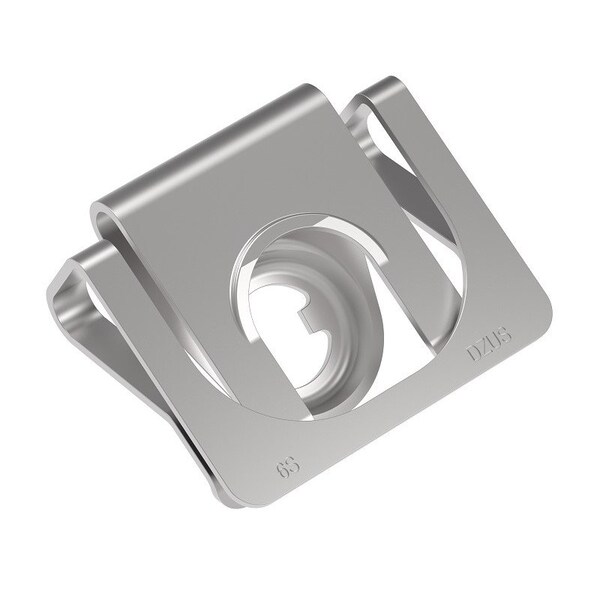 Southco DZUS Quarter-Turn Receptacle, Size 6, Clip-on, Stainless Steel, Dry Film Lubricant D8-336-330-200 - main