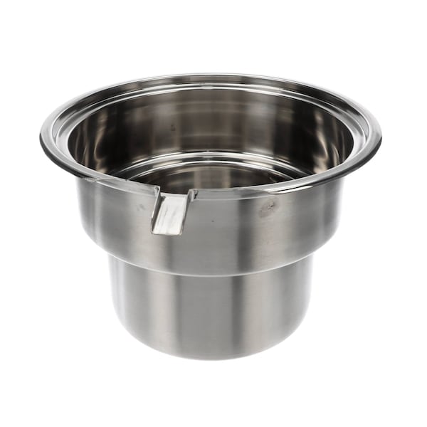 Town Food Service RANGE TOP S/S STOCKPOT W/ OVERFLOW -12CHMBR 229012B - main