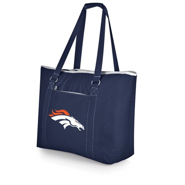 Picnic Time Family Of Brands Denver Broncos - Tahoe XL Cooler Tote Bag, (Navy Blue) 598-00-138-104-2 - main