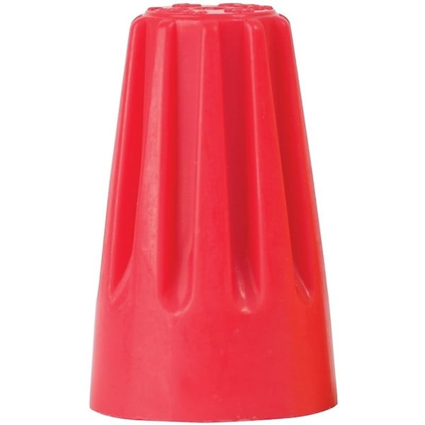 Gardner Bender WireGard 6 Wire Connector, 18 to 10 AWG Wire, Steel Contact, Polypropylene Housing Material, Red 16-006 - main