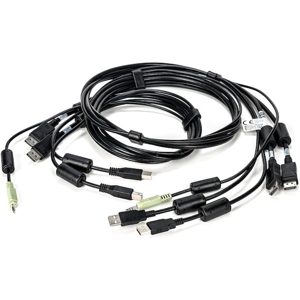 Vertiv Cable, 2-Displayport/2-Usb/1-Audio, 6Ft CBL0108 - main