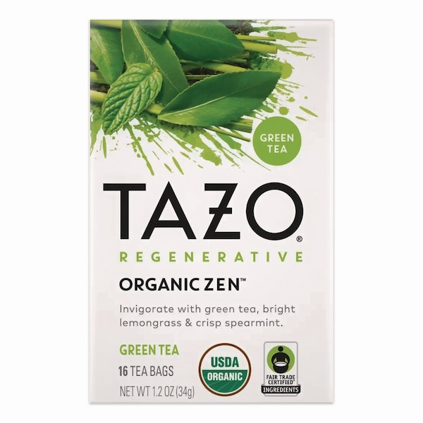 Tazo Tea Bags, Organic Zen, 16PK TAZ00309 - main