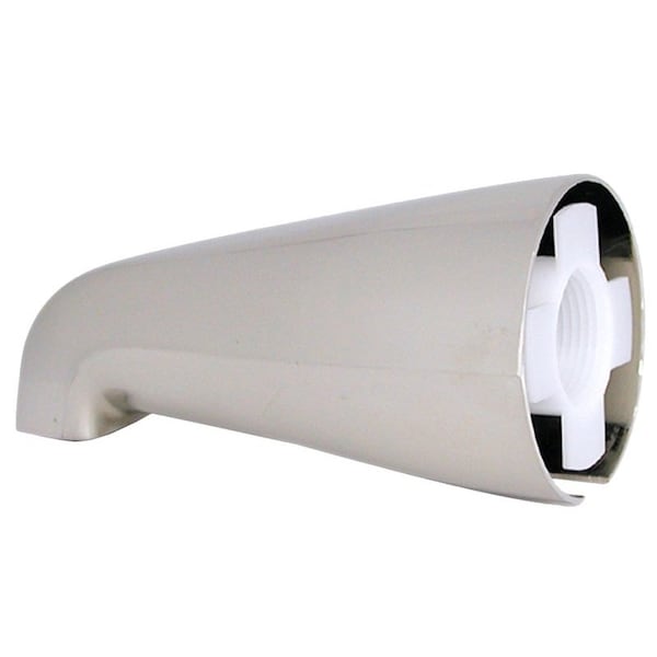 Danco Tub Spout, 94 in L, Metal, Brushed Nickel 89247 - main