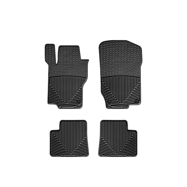 Weathertech Black, Front and Rear All Weather Floor Mats MB W164 B - main