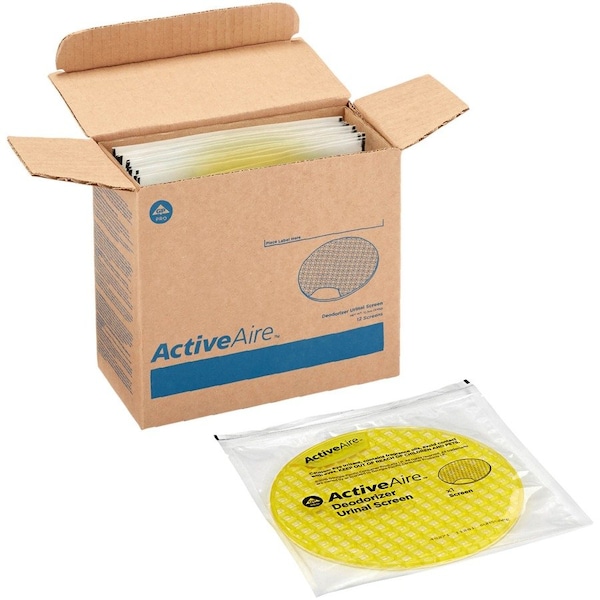 Georgia-Pacific Urinal Screen, 2.8" W, Sunscape, PK12 48271 - main
