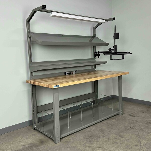Stackbin Packing Work Bench, 72" W, 1000 lb. 4-6PACK-9M-BG - main