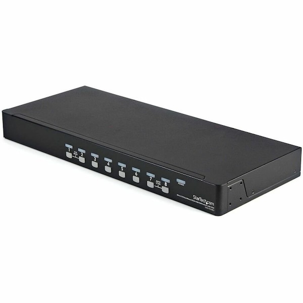 Startech.Com 8 Port 1U Rackmount USB KVM Switch Kit with OSD and Cables SV831DUSBUK - main
