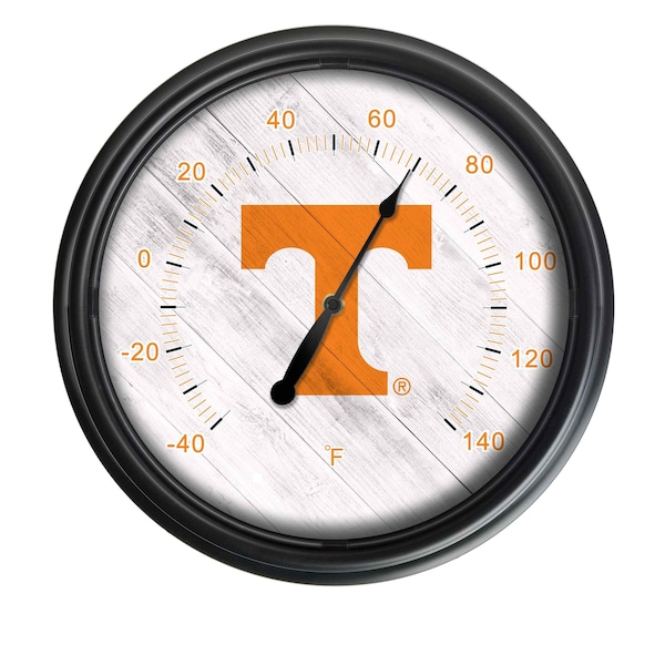 Holland Bar Stool Co University of Tennessee Indoor/Outdoor LED Thermometer ODThrm14BK-08Tennes - main
